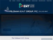 Tablet Screenshot of e-n-t.com